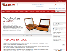 Tablet Screenshot of flockit.com